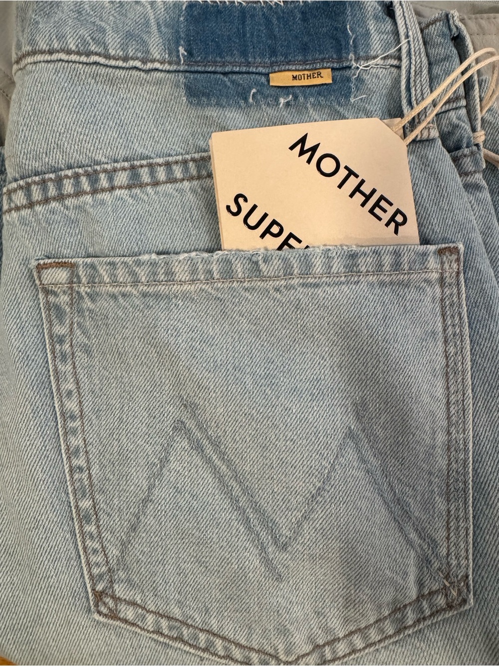 MOTHER Mid Rise Rambler Zip Flood Jeans | Size 26 | NWT - Picture 4 of 9